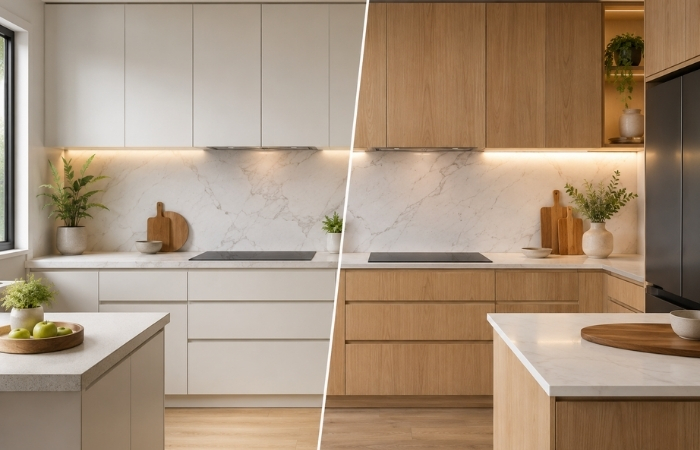 Laminate vs Veneer Cabinets: Which One Suits Your Kitchen